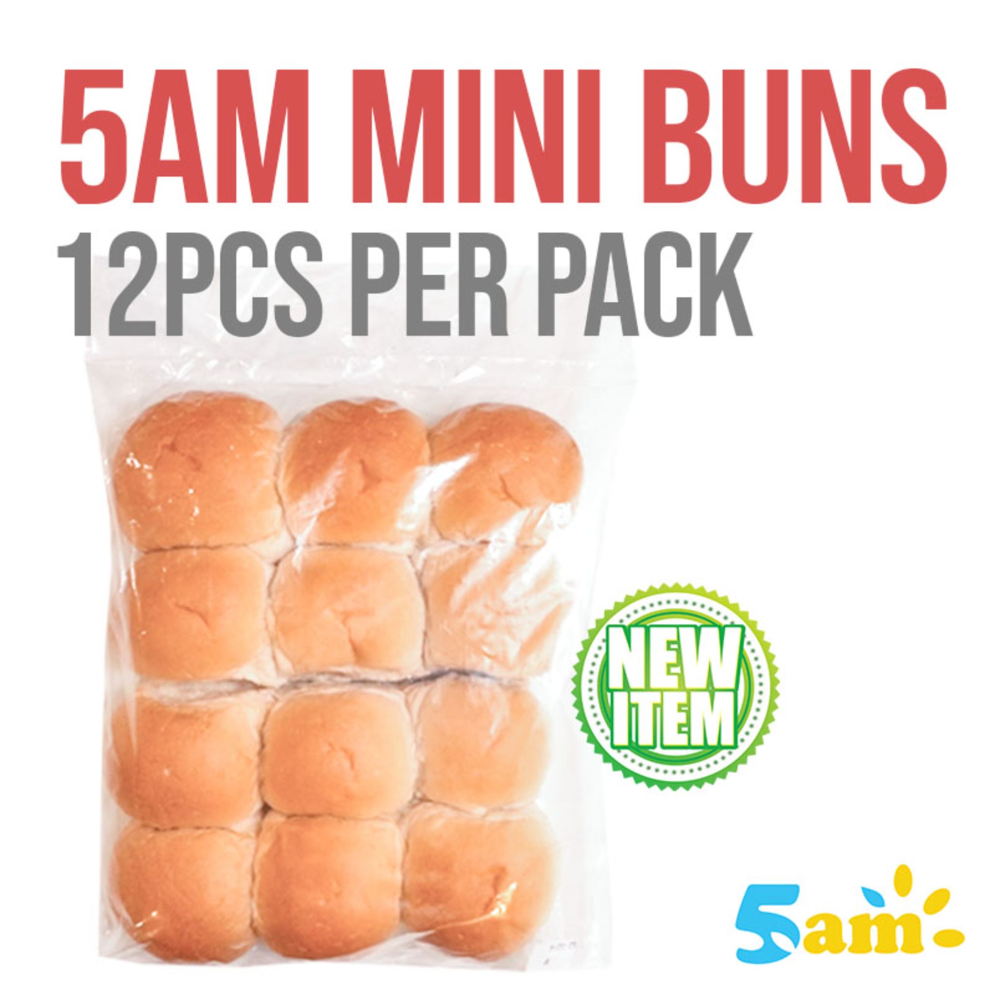 5 AM Mini Buns 12s
